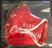 Load image into Gallery viewer, Red Christmas Mask
