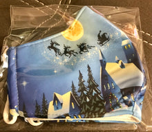 Load image into Gallery viewer, Christmas Santa and Reindeers on Rooftop
