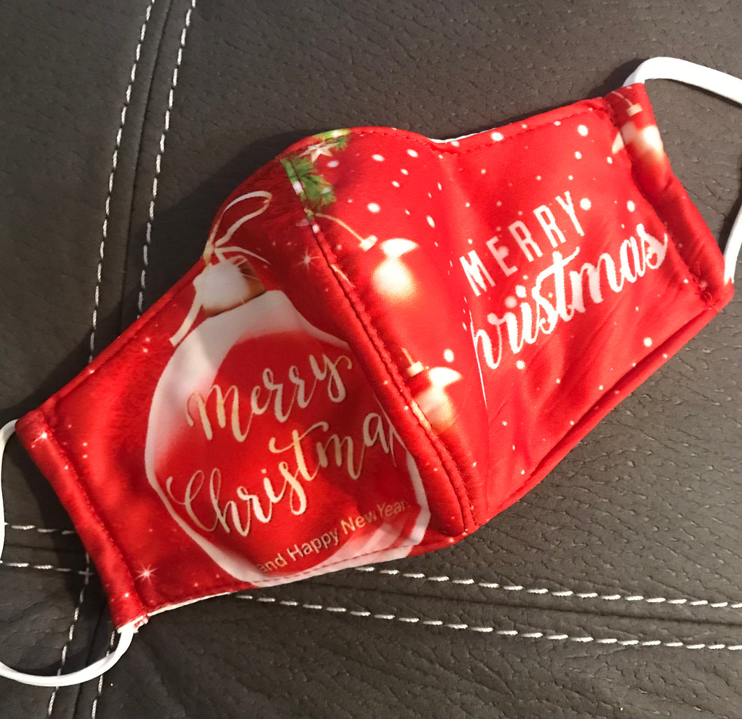 Red Christmas Mask