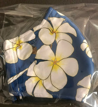 Load image into Gallery viewer, Blue floral with plumeria
